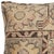 Traditional 16"x16" Vintage Rug Pillowcase. Handknotted Wool Rug Cushion Cover. Toss Pillow For Sale - Image 3 of 4
