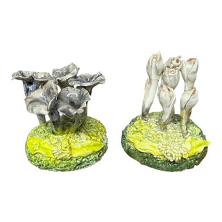 Maria Maravigna Signed Mushroom Sculptures For Sale