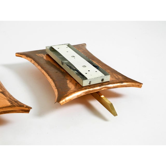 Large Mid-Century Church Wall Lamps in Copper and Brass, 1950s, Set of 2 For Sale - Image 18 of 18