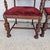 Antique English Oak Tudor Jacobean Dining Chairs 1930's Set of 4 For Sale - Image 12 of 18