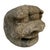 This magnificent Chinese Antique Carved Stone Heracles Head originally from Shaan Xi Province, in north east of China. It...