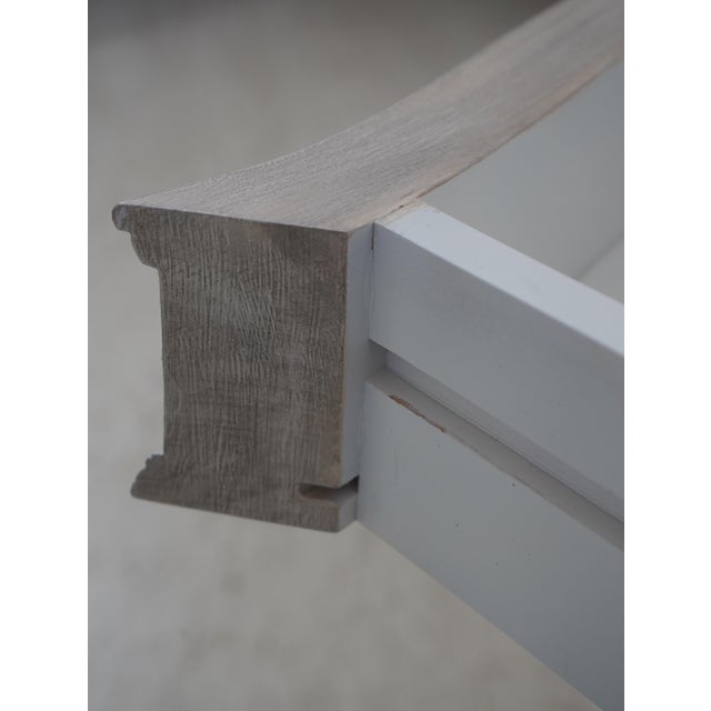 Pair Italian Made French Louis XVI Marble Top Console Tables For Sale - Image 17 of 17