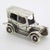 Vintage Italian Handmade Genuine Silver Classic Car Dollhouse Miniature, 1970s For Sale - Image 3 of 11