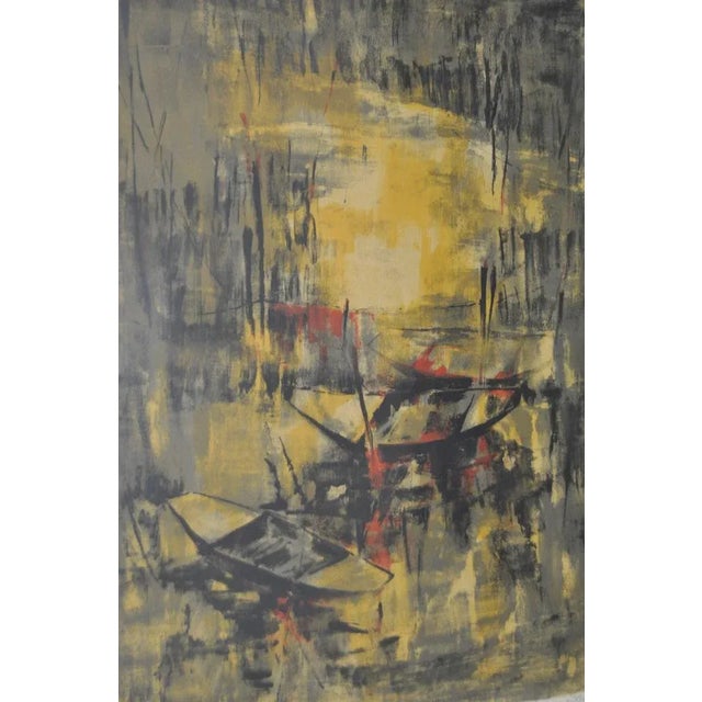 Lebadang (1992-2015, Vietnam) Pencil Signed Lithograph c.1960s For Sale In San Francisco - Image 6 of 8