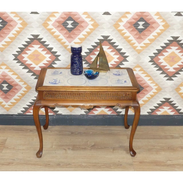 Pretty eye-catcher! 60s style furniture, Chippendale style side table,TV table especially beautiful and rare furniture...