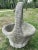 Vintage Concrete Basket Shaped Planter For Sale In Dallas - Image 6 of 11