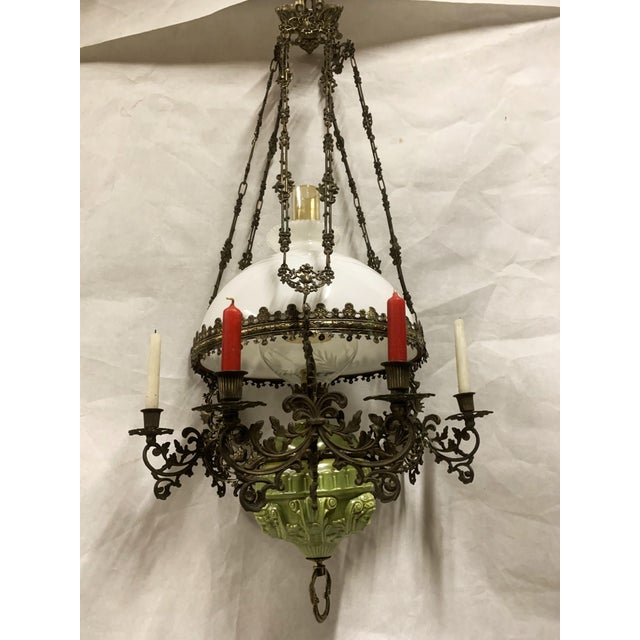 Antique Pendant Lamp, 1800s For Sale - Image 6 of 18