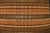 Large Maria Kipp Lampshade With Black, Sienna, and Burnt Orange Stripes, 1960s For Sale - Image 9 of 9