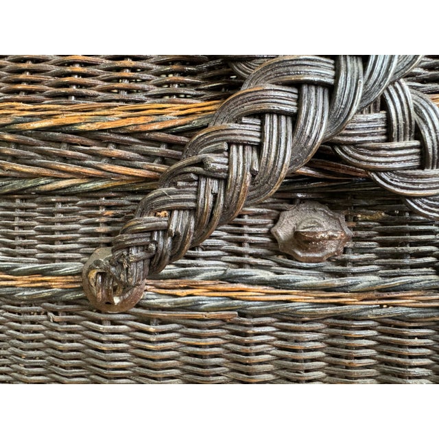 Farmhouse Antique French Bressan Basket For Sale - Image 3 of 9