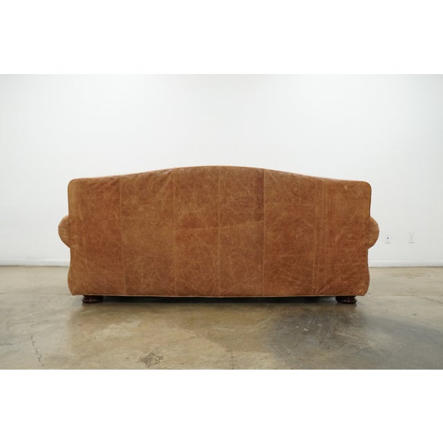 This Hancock & Moore September sofa showcases the brand’s renowned craftsmanship with supple natural leather upholstery in...