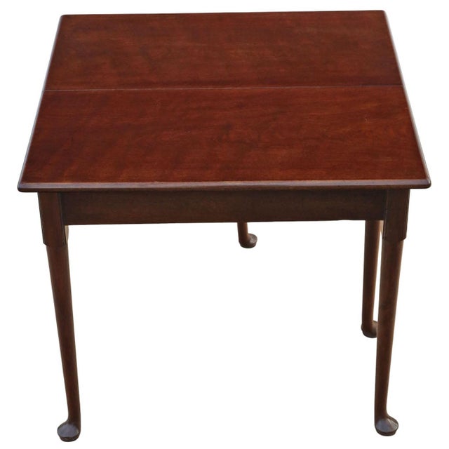 Antique Georgian Mahogany Gateleg Drop-Leaf Dining Table, 1800s For Sale - Image 3 of 10