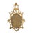Chinese Chippendale Oval Mirror, Bleached Wood Finish For Sale In Tampa - Image 6 of 7