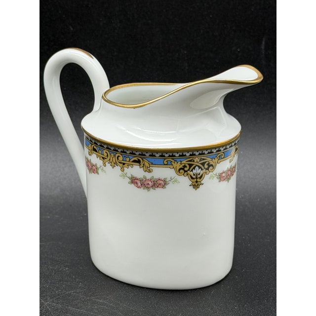 Mid-Century Modern Limoges Porcelain Tea Set, 1950s, Set of 15 For Sale - Image 3 of 14