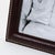 Modernist Maroon Leather Picture Frame, France circa 1950 For Sale - Image 9 of 9