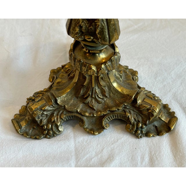 19th Century French Bronze Epergne For Sale - Image 12 of 12
