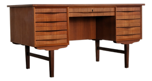 Vintage Danish Desk in Teak, 1960s