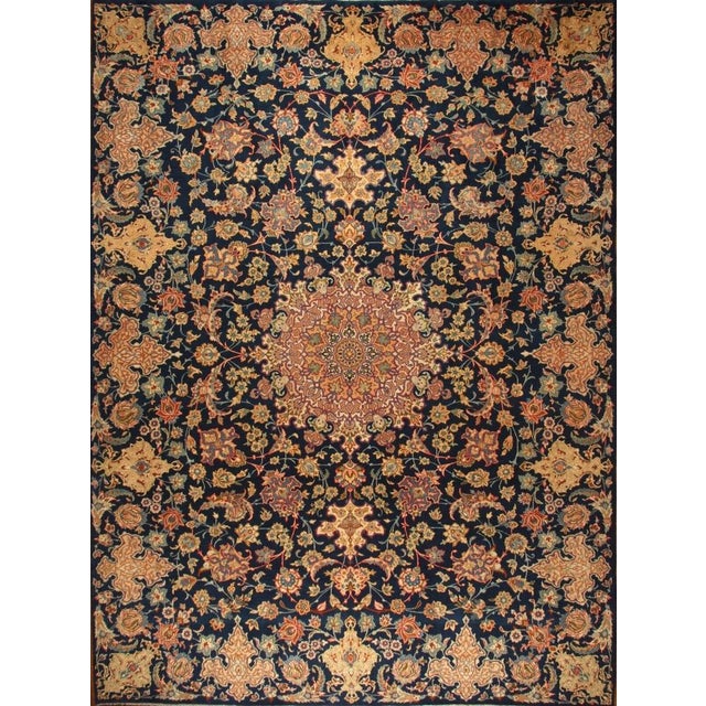 Middle Eastern Hand-Knotted Rug For Sale - Image 10 of 18