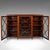 Large Antique Breakfront Bookcase, English, Cabinet, Georgian Revival, Victorian For Sale - Image 4 of 10