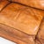 Brown Vintage Camel Buffalo Leather Club Sofa from Roche Bobois, France, 1980s For Sale - Image 8 of 18