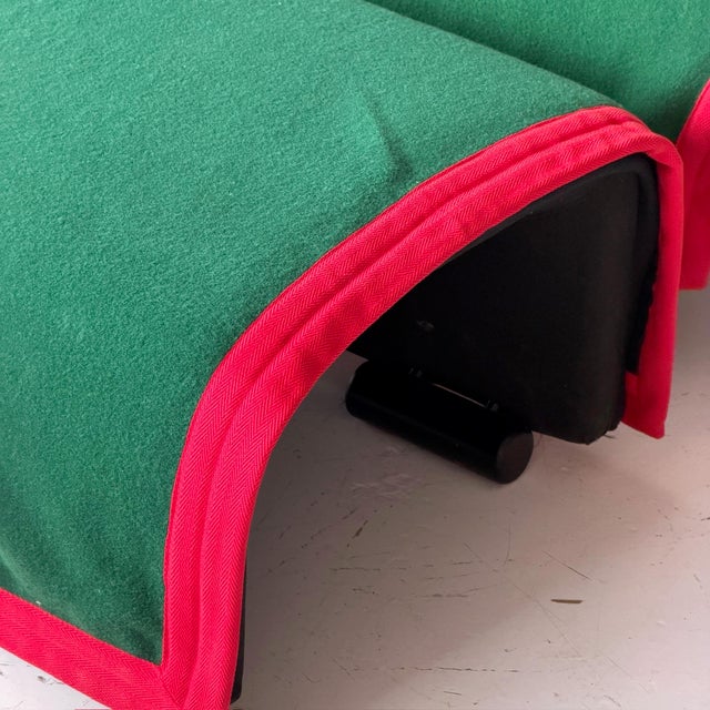 1980s Sinbad Chair + Ottoman by Vico Magistretti for Cassina For Sale - Image 9 of 12
