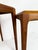 Vintage Danish Teak Side Tables by Johannes Andersen, 1960s, Set of 2 For Sale - Image 12 of 13