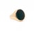 Vintage 14k Gold & Bloodstone Cabochon Signet Ring by Jones & Woodland For Sale - Image 10 of 12