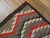 Native American 1930s Multicolo Zig Zag Antique American Navajo Rug 3' 9"x 6' 4" Flatweave Wool Carpet For Sale - Image 3 of 5
