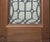 Early 20th Century Mahogany "Antique" Leaded Glass Door - Oval Sunburst For Sale - Image 5 of 5