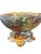 Exquisite hand-painted T&V Limoges France pedestal centerpiece bowl and stand, artist signed and dated December 5, 1902....