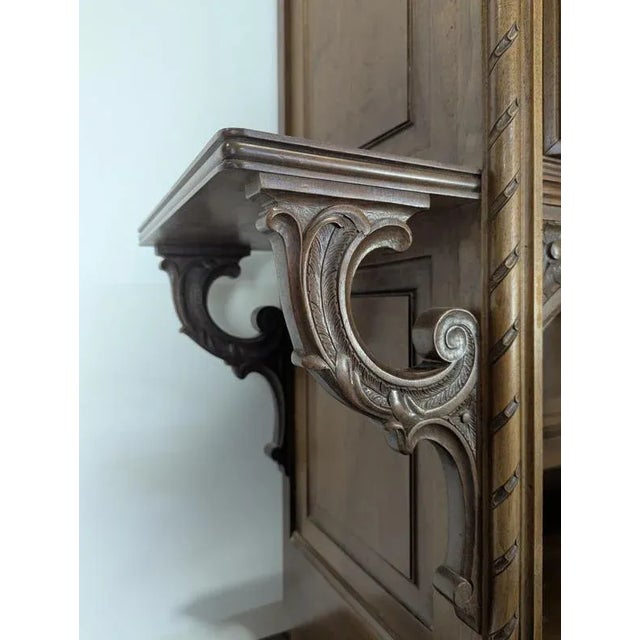 Renaissance Style Walnut Buffet by Mercier For Sale - Image 5 of 16