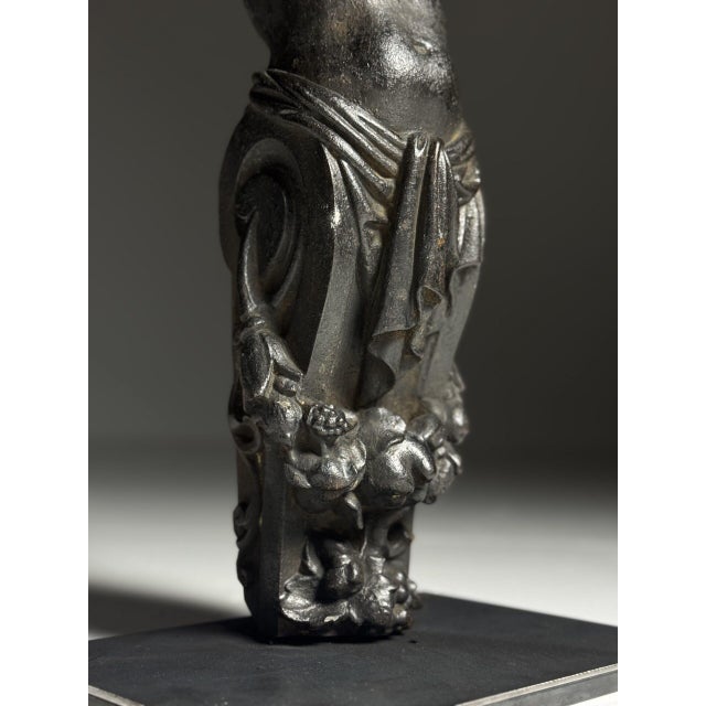 Cast Iron Angels, 19th Century, Set of 2 For Sale - Image 15 of 18