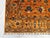 Textile Rust Afghan Sultani Hand-Knotted Wool Rug - 9'8" X 8'1" For Sale - Image 7 of 14