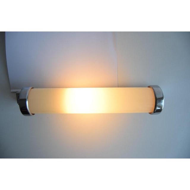 Bauhaus Chrome Wall Lamp, 1930s For Sale - Image 4 of 18
