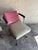 Set of Vintage Barber Chairs in Pink and Silver, 1950s For Sale - Image 12 of 13