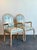 Vintage Faux Bois Fauteuil Chairs - A Pair For Sale - Image 4 of 12