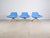 Postmodern Blue Desk Chairs by Christophe Pillet Dunas for Inclass, Set of 3 For Sale - Image 3 of 11