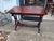19th Century 19th Century American Empire Style Writing Desk Console Table For Sale - Image 5 of 10