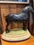 1930s Vintage Dawes Black Horse Brewery Plaster Cast Statue by Ross Butler c.1930 For Sale - Image 5 of 12