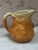 Sicart Circa 1950 Majolica Pitcher With Cicada and Olives Sicard For Sale - Image 4 of 7