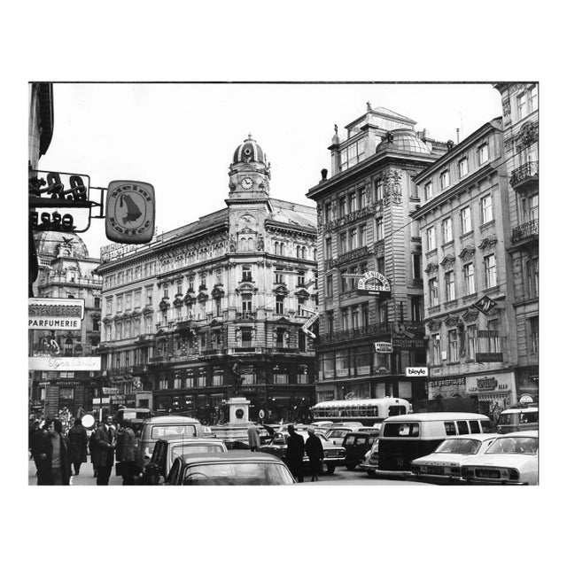 1971 Vienna Austria Street Scene by Don Ware For Sale