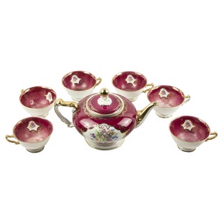 Vintage Selb Bavaria Tea Service from Heinrich Porcelain, 20th Century, Set of 13 For Sale
