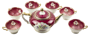 Vintage Selb Bavaria Tea Service from Heinrich Porcelain, 20th Century, Set of 13