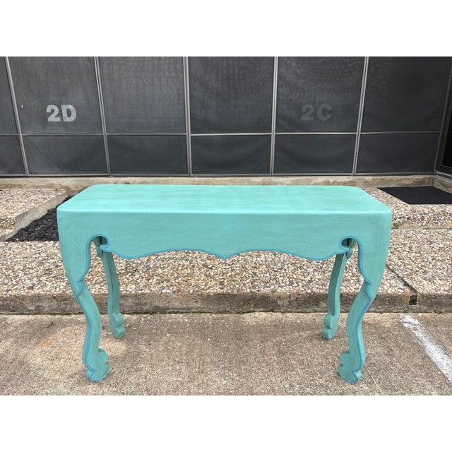 1980s Pair of Post-Modern Console Tables For Sale - Image 10 of 13