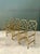 Vintage Italian Faux Bamboo Brass Dining Chairs - Set of 4 For Sale - Image 18 of 18