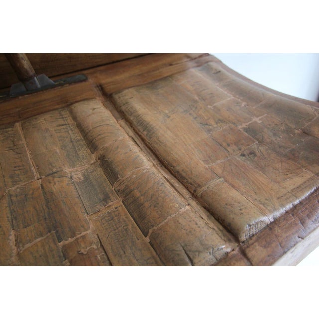 Large Vintage Art Deco Butcher's Block Table, 1930s For Sale - Image 15 of 18