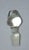 Glass Early 20th Century Clear Over Opal Cased Glass Bottle With Silver Overlay For Sale - Image 7 of 8