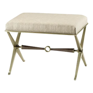 Contemporary Mid Century Style X Stool