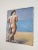 Woman on the Beach, 20th Century, Oil on Canvas For Sale - Image 4 of 8