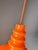 Hanging Lamp in Orange Glass from Peill & Putzler For Sale - Image 10 of 11