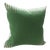Manuel Canovas Pillows in Green Woven Kazan Pattern Down Filled Lumbar Pillow 12" x 20" - Single For Sale